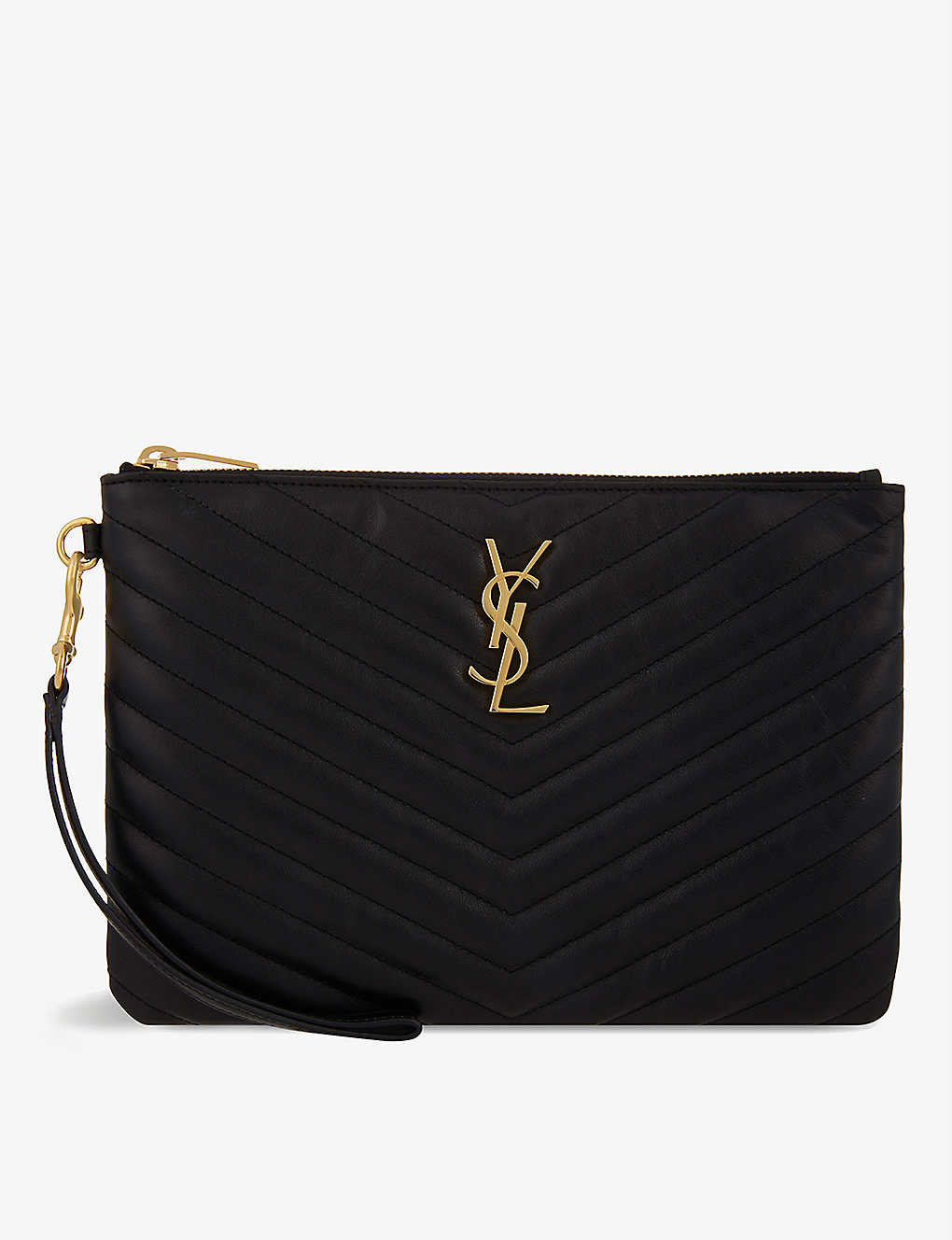 Ysl deals quilted pouch